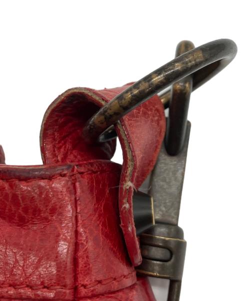 BALENCIAGA（バレンシアガ）BALENCIAGA (バレンシアガ) ザ・ヒップ ショルダーバッグ レッド サイズ:下記参照の古着・服飾アイテム