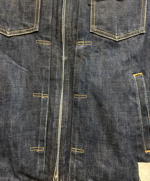 UNDERCOVER（アンダーカバー）UNDERCOVER (アンダーカバー) ダブルジップデニムジャケット インディゴ サイズ:3の古着・服飾アイテム