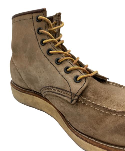 RED WING（レッドウィング）RED WING (レッドウィング) CLASSIC MOC　クラシックモック ベージュ サイズ:7Eの古着・服飾アイテム