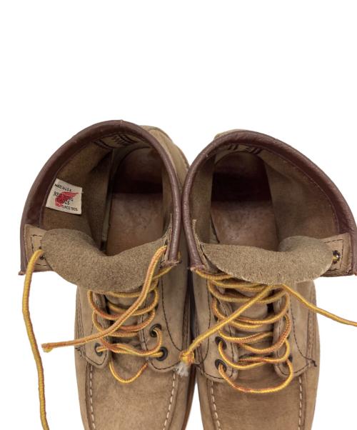 RED WING（レッドウィング）RED WING (レッドウィング) CLASSIC MOC　クラシックモック ベージュ サイズ:7Eの古着・服飾アイテム