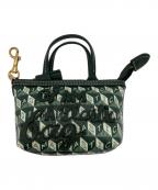 ANYA HINDMARCHアニヤ・ハインドマーチ）の古着「I AM A Plastic Bag Tote Tiny Motif」｜グリーン