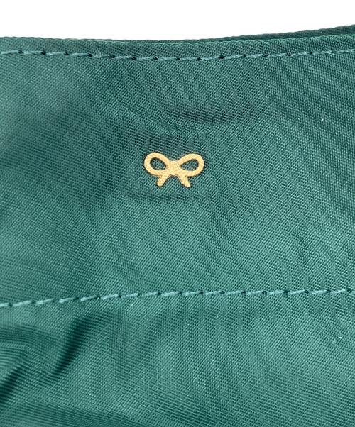 ANYA HINDMARCH（アニヤ・ハインドマーチ）ANYA HINDMARCH (アニヤ・ハインドマーチ) I AM A Plastic Bag Tote Tiny Motif グリーンの古着・服飾アイテム