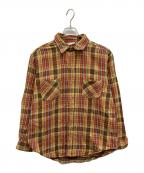 big macビッグマック）の古着「70'sチェックネルシャツ」｜レッド×ブラウン