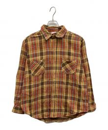 big mac（ビッグマック）の古着「70'sチェックネルシャツ」｜レッド×ブラウン
