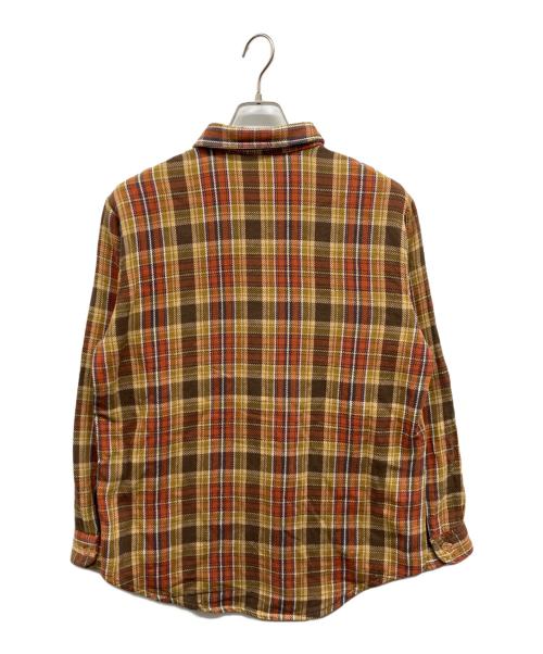 big mac（ビッグマック）big mac (ビッグマック) 70'sチェックネルシャツ レッド×ブラウン サイズ:Lの古着・服飾アイテム