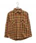 big mac（ビッグマック）の古着「70'sチェックネルシャツ」｜レッド×ブラウン