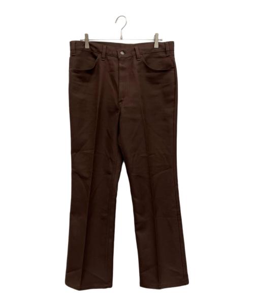 LEVI'S（リーバイス）LEVI'S (リーバイス) 80s ボタン裏520 42TALON　517スタプレパンツ ブラウン サイズ:W36L36の古着・服飾アイテム