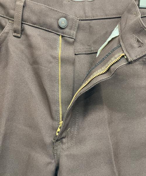 LEVI'S（リーバイス）LEVI'S (リーバイス) 80s ボタン裏520 42TALON　517スタプレパンツ ブラウン サイズ:W36L36の古着・服飾アイテム