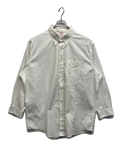 BROOKS BROTHERS（ブルックスブラザーズ）BROOKS BROTHERS (ブルックスブラザーズ) ボタンダウンシャツ ホワイト サイズ:18-34の古着・服飾アイテム