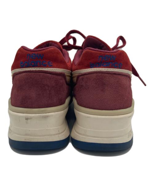 NEW BALANCE（ニューバランス）NEW BALANCE (ニューバランス) end. (エンド) ローカットスニーカー レッド サイズ:27.5㎝の古着・服飾アイテム