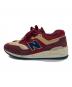 NEW BALANCE (ニューバランス) end. (エンド) ローカットスニーカー レッド サイズ:27.5㎝：20000円