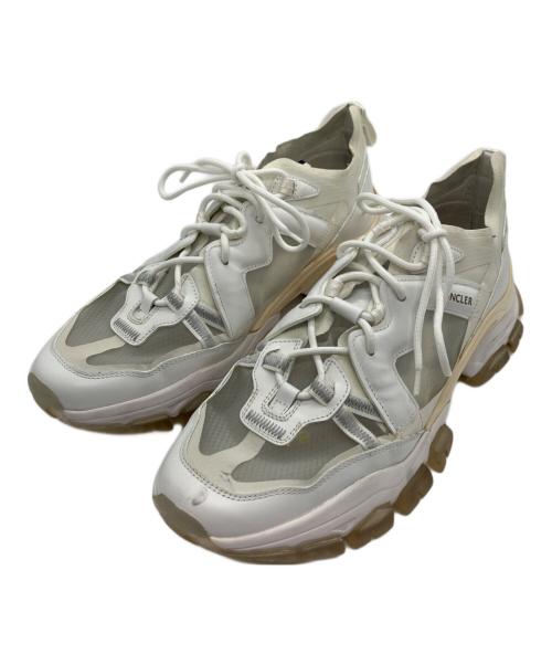 MONCLER（モンクレール）MONCLER (モンクレール) LEAVE NO TRACE M LOW TOP SNEAKER ホワイト サイズ:43の古着・服飾アイテム