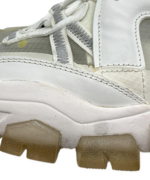 MONCLER（モンクレール）MONCLER (モンクレール) LEAVE NO TRACE M LOW TOP SNEAKER ホワイト サイズ:43の古着・服飾アイテム