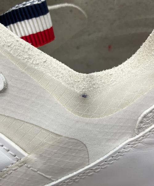 MONCLER（モンクレール）MONCLER (モンクレール) LEAVE NO TRACE M LOW TOP SNEAKER ホワイト サイズ:43の古着・服飾アイテム