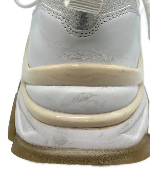 MONCLER（モンクレール）MONCLER (モンクレール) LEAVE NO TRACE M LOW TOP SNEAKER ホワイト サイズ:43の古着・服飾アイテム