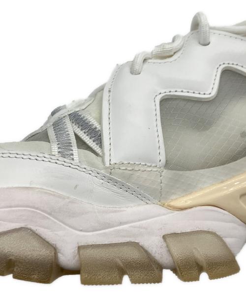 MONCLER（モンクレール）MONCLER (モンクレール) LEAVE NO TRACE M LOW TOP SNEAKER ホワイト サイズ:43の古着・服飾アイテム