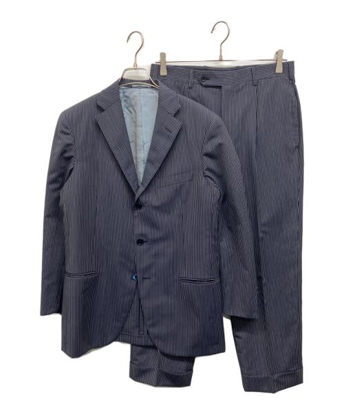 Belvest（ベルヴェスト）Belvest (ベルヴェスト) 3Bセットアップスーツ ネイビー サイズ:46の古着・服飾アイテム