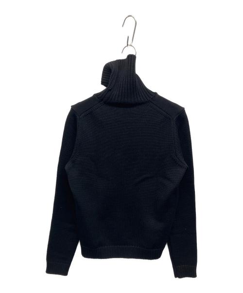 Zanone（ザノーネ）Zanone (ザノーネ) ミドルゲージタートルネックニット ブラック サイズ:46の古着・服飾アイテム
