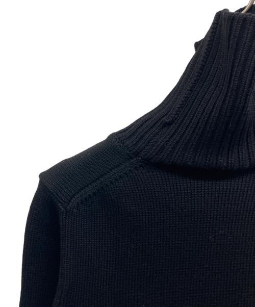 Zanone（ザノーネ）Zanone (ザノーネ) ミドルゲージタートルネックニット ブラック サイズ:46の古着・服飾アイテム