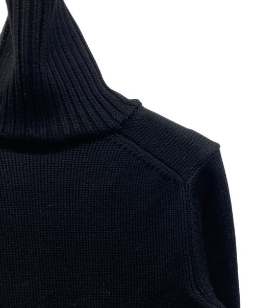 Zanone（ザノーネ）Zanone (ザノーネ) ミドルゲージタートルネックニット ブラック サイズ:46の古着・服飾アイテム