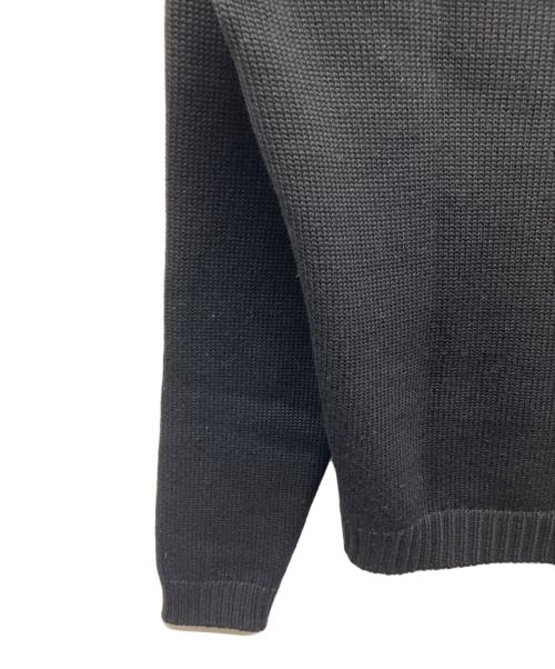 Zanone（ザノーネ）Zanone (ザノーネ) ミドルゲージタートルネックニット ブラック サイズ:46の古着・服飾アイテム