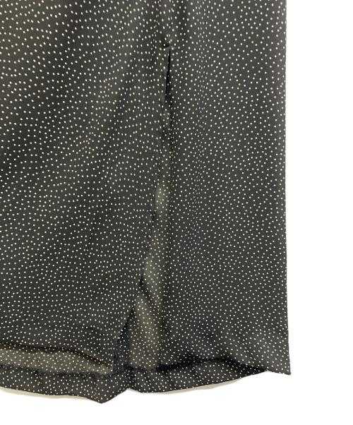 journal standard L'essage（ジャーナルスタンダード レサージュ）journal standard L'essage (ジャーナルスタンダード レサージュ) ドットワンピース ブラック サイズ:Freeの古着・服飾アイテム