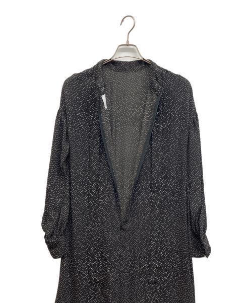 journal standard L'essage（ジャーナルスタンダード レサージュ）journal standard L'essage (ジャーナルスタンダード レサージュ) ドットワンピース ブラック サイズ:Freeの古着・服飾アイテム