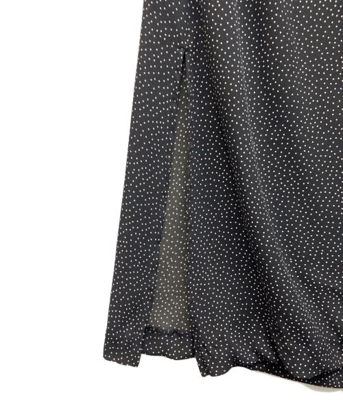 journal standard L'essage（ジャーナルスタンダード レサージュ）journal standard L'essage (ジャーナルスタンダード レサージュ) ドットワンピース ブラック サイズ:Freeの古着・服飾アイテム