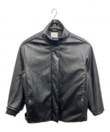 Ameri（アメリ）の古着「PASTING LIKE SYNTHETIC」｜ブラック