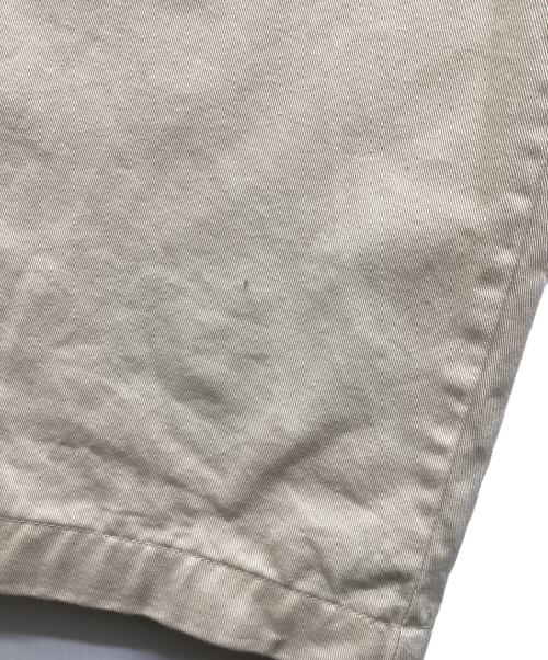 POLO RALPH LAUREN（ポロ・ラルフローレン）POLO RALPH LAUREN (ポロ・ラルフローレン) タックテーパードパンツ ベージュ サイズ:32/34の古着・服飾アイテム