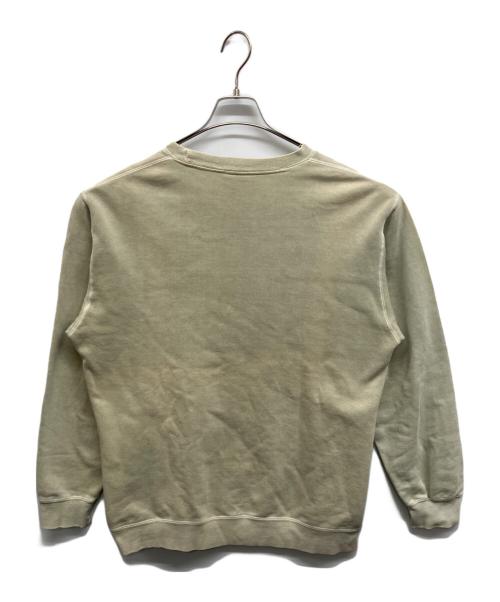 stussy（ステューシー）stussy (ステューシー) プリントスウェット ベージュ サイズ:Sの古着・服飾アイテム