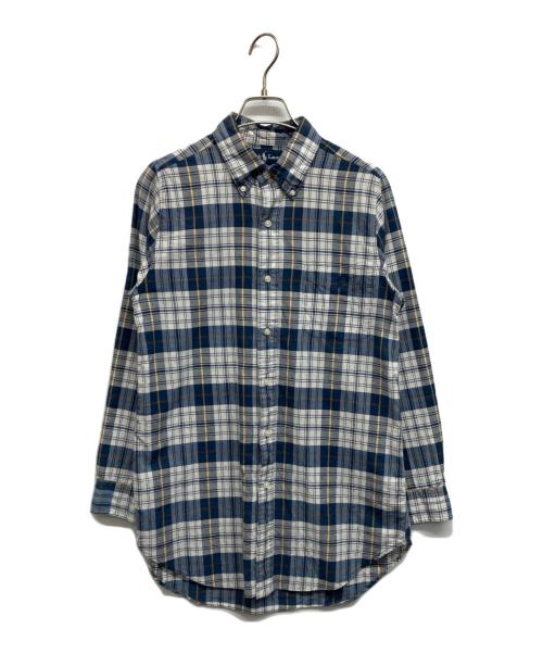 RALPH LAUREN（ラルフローレン）RALPH LAUREN (ラルフローレン) チェックシャツ ネイビー サイズ:Mの古着・服飾アイテム