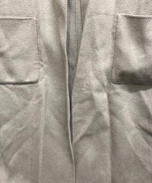 SHIPS（シップス）SHIPS (シップス) リバーシブルノーカラーコート ブラウン サイズ:Freeの古着・服飾アイテム
