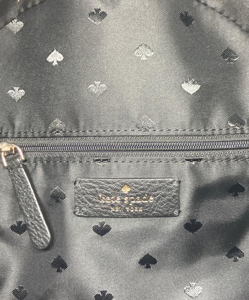 Kate Spade（ケイトスペード）Kate Spade (ケイトスペード) ミニバックパック ブラックの古着・服飾アイテム