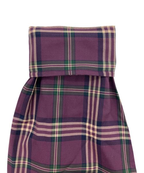 BROOKS BROTHERS（ブルックスブラザーズ）BROOKS BROTHERS (ブルックスブラザーズ) チェックBDシャツ パープル サイズ:Mの古着・服飾アイテム