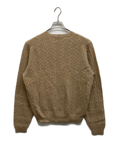 BROOKS BROTHERS（ブルックスブラザーズ）BROOKS BROTHERS (ブルックスブラザーズ) カシミア混ケーブルニット ベージュ サイズ:Mの古着・服飾アイテム