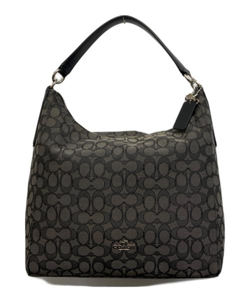 COACH（コーチ）COACH (コーチ) シグネイチャーロゴワンショルダーバッグ グレー サイズ:下記参照の古着・服飾アイテム