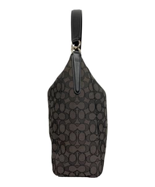 COACH（コーチ）COACH (コーチ) シグネイチャーロゴワンショルダーバッグ グレー サイズ:下記参照の古着・服飾アイテム