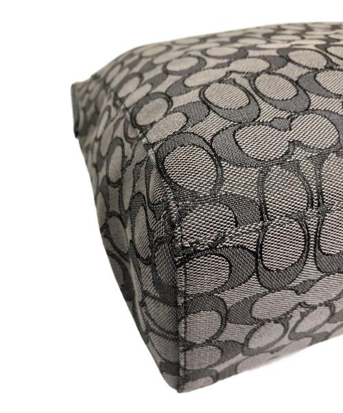 COACH（コーチ）COACH (コーチ) シグネイチャーロゴワンショルダーバッグ グレー サイズ:下記参照の古着・服飾アイテム