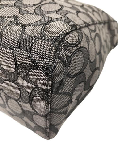 COACH（コーチ）COACH (コーチ) シグネイチャーロゴワンショルダーバッグ グレー サイズ:下記参照の古着・服飾アイテム