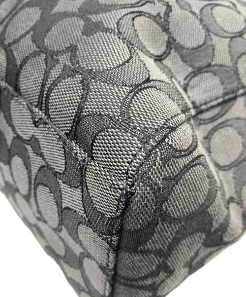 COACH（コーチ）COACH (コーチ) シグネイチャーロゴワンショルダーバッグ グレー サイズ:下記参照の古着・服飾アイテム