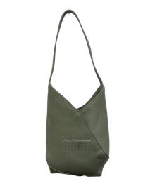 MM6 Maison Margiela（エムエムシックスメゾンマルジェラ）の古着「Japanese Egg Bag」｜ライトグリーン