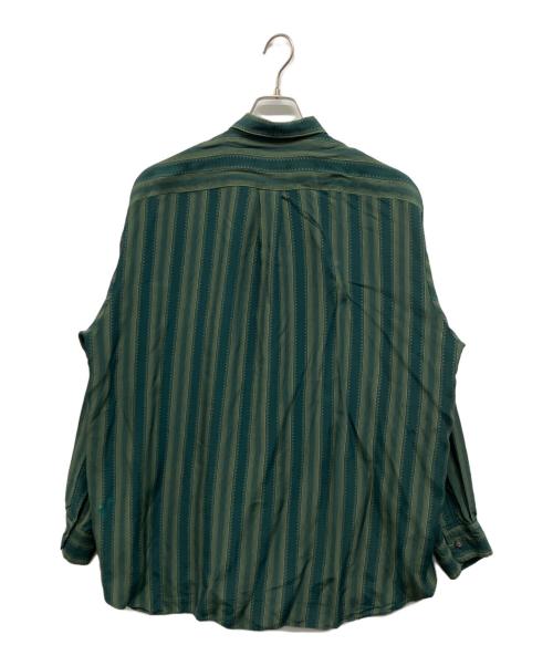 COMME des GARCONS HOMME（コムデギャルソン オム）COMME des GARCONS HOMME (コムデギャルソン オム) 90's総柄長袖シャツ グリーン サイズ:不明の古着・服飾アイテム