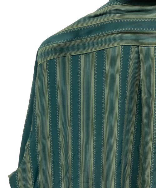 COMME des GARCONS HOMME（コムデギャルソン オム）COMME des GARCONS HOMME (コムデギャルソン オム) 90's総柄長袖シャツ グリーン サイズ:不明の古着・服飾アイテム