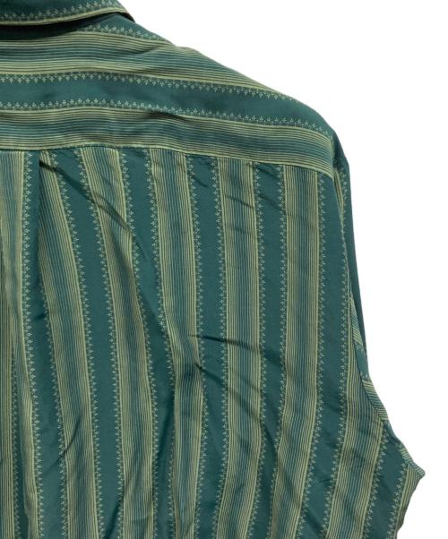 COMME des GARCONS HOMME（コムデギャルソン オム）COMME des GARCONS HOMME (コムデギャルソン オム) 90's総柄長袖シャツ グリーン サイズ:不明の古着・服飾アイテム