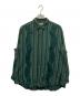 COMME des GARCONS HOMME（コムデギャルソン オム）の古着「90's総柄長袖シャツ」｜グリーン