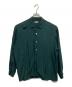 COMME des GARCONS HOMME（コムデギャルソン オム）の古着「オープンカラーシャツ」｜グリーン