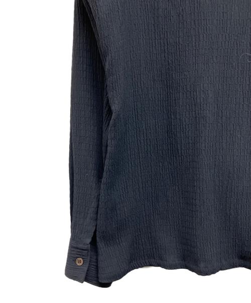 LQ...MEN（エルキューメン）LQ...MEN (エルキューメン) ジップアップシアージャケット ブラック サイズ:不明の古着・服飾アイテム