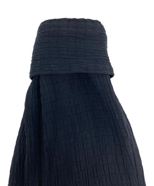 LQ...MEN（エルキューメン）LQ...MEN (エルキューメン) ジップアップシアージャケット ブラック サイズ:不明の古着・服飾アイテム