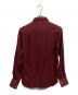 LQ...MEN (エルキューメン) レーヨン混長袖シャツ レッド サイズ:不明：6000円